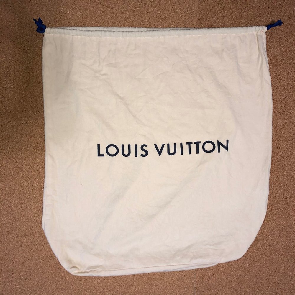 LOUIS VUITTON XL Drawstring Dust Bag 17x24